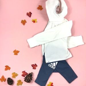 EXPRESS White Full zip Sweater